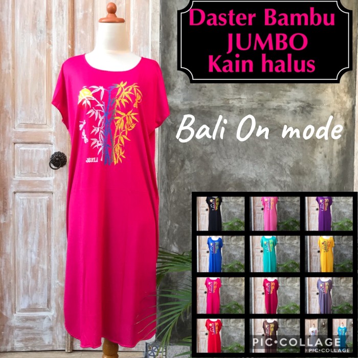 Daster Bambu Bali Jumbo Kain halus