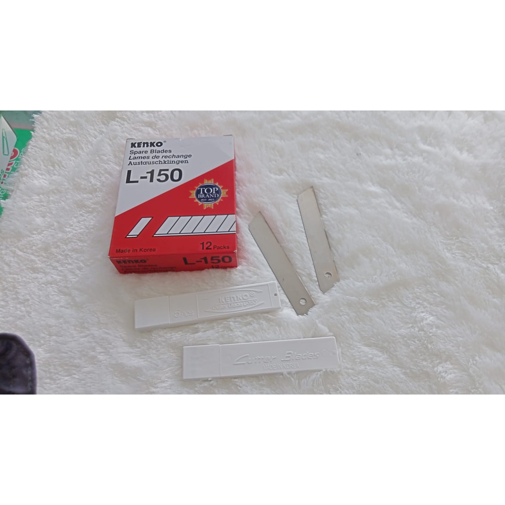 

Refill Isi Pisau Cutter Blade Besar Cutter Kenko L 500 Kenko Refill Cutter Besar L 150 Refill Cutter