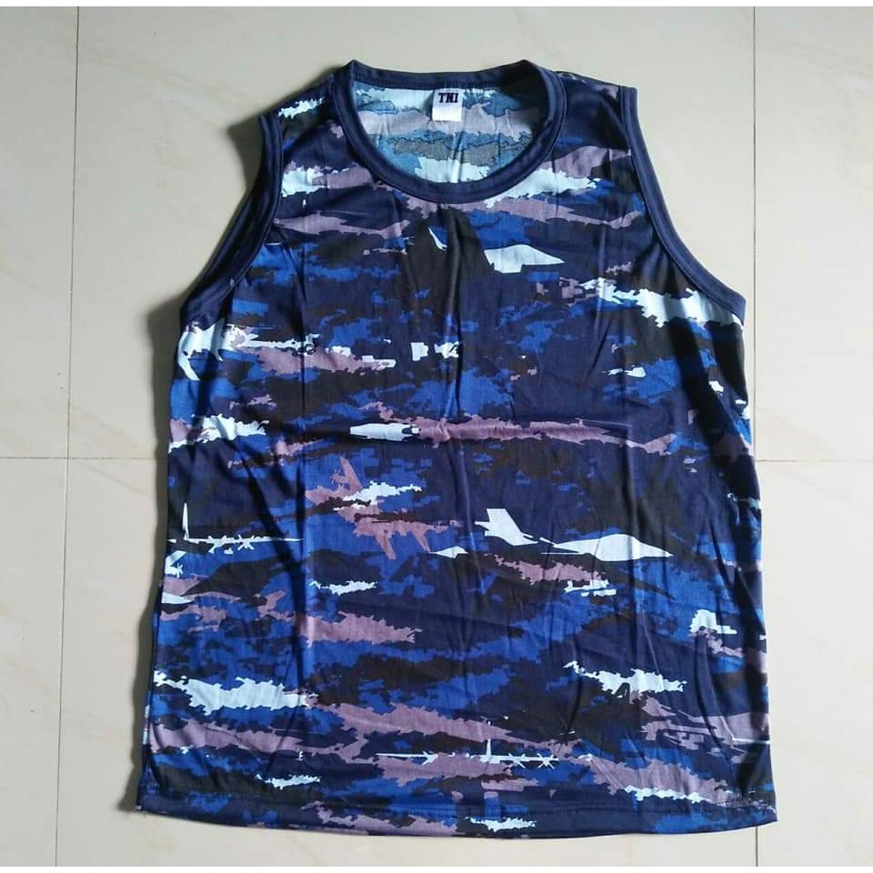 Kaos Singlet TNI AU AURI