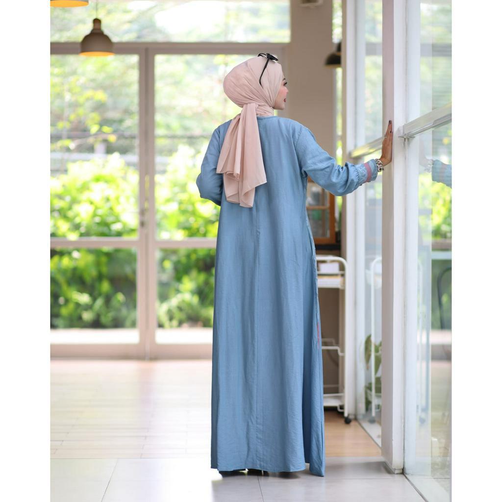 Yumna Dress| Dress Brukat Katun Premium by BF Label @bf_label dress murah