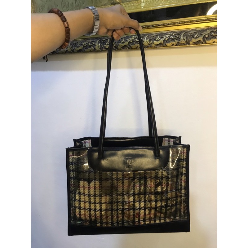tote bag daks transparan
