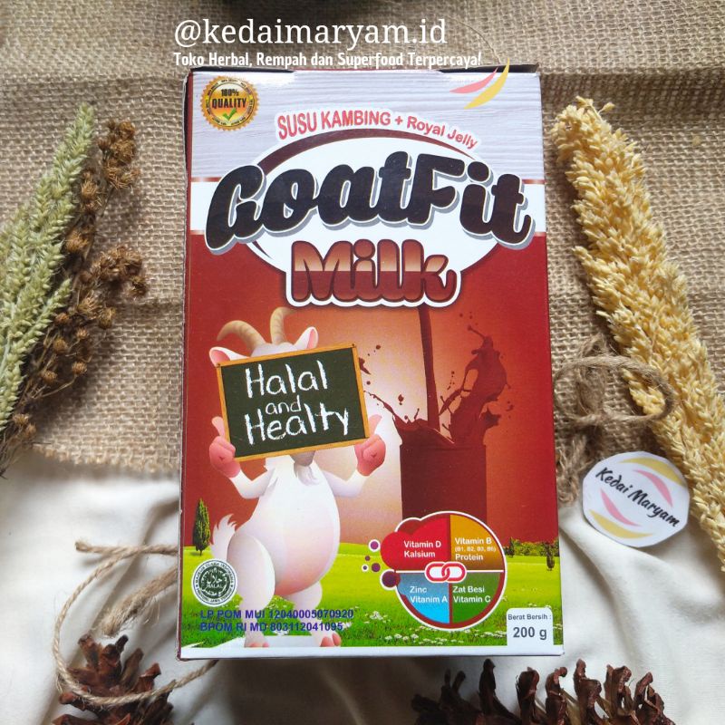 

Susu Kambing Goat Milk Goatmilk Bubuk Cokelat 200 Gram