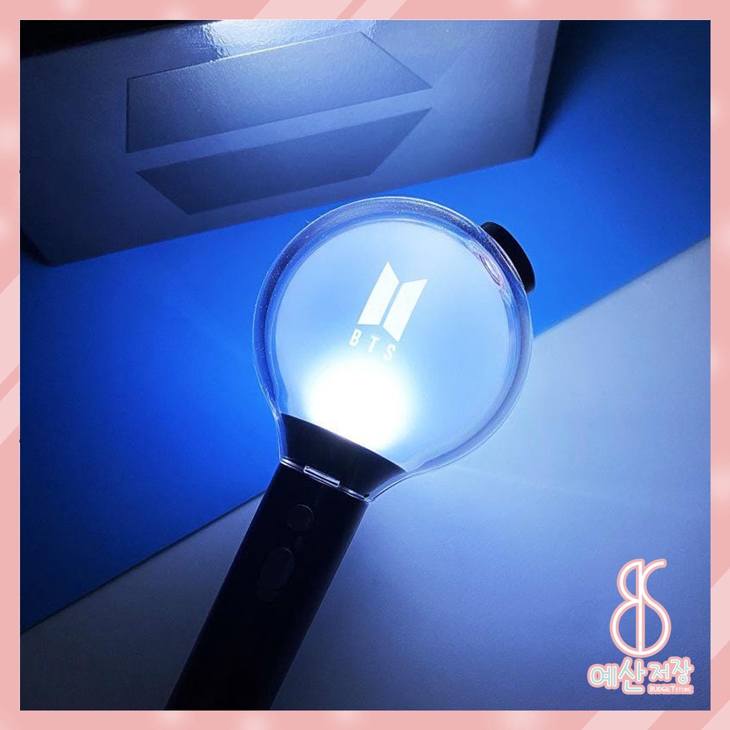 [BS] BISA COD Gantungan Kunci Mini Light Stick BTS Special Edition KPOP Key Chain Lampu - KP848