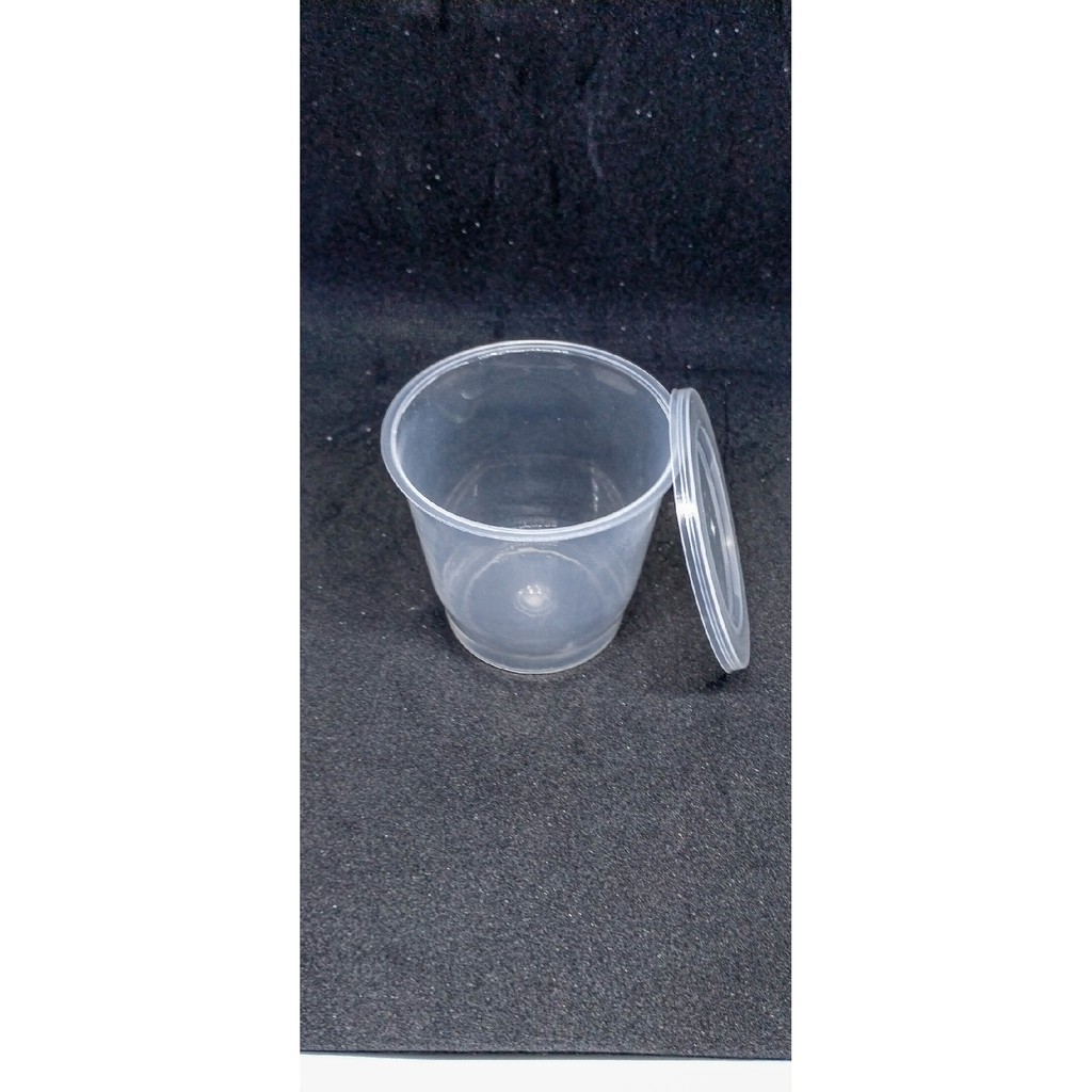 Cup Gelas Plastik dan tutup