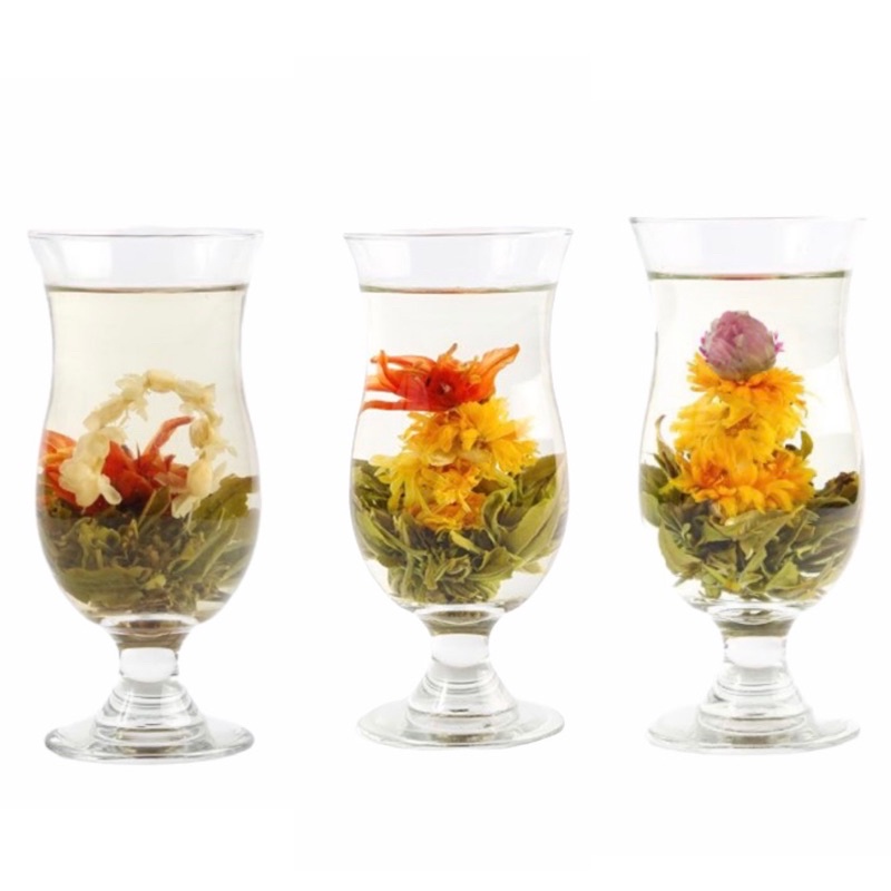 Bloom Tea Blossom Koleksi Teh Bola Mengembang Indah / Artisan Blooming Tea Ball Collection