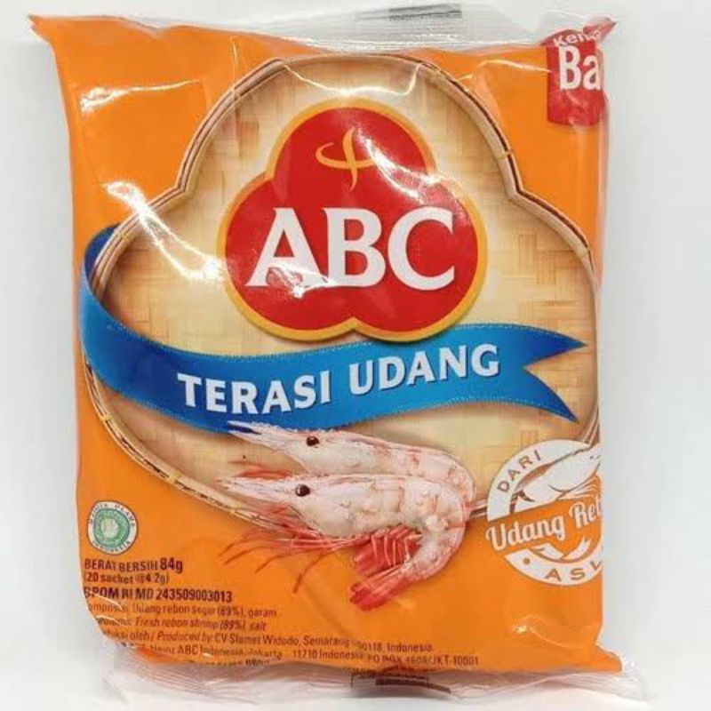 Terasi ABC / Terasi Ismail / Terasi Tuban / Terasi Udang Selera Nusantara / Terasi Mama Suka