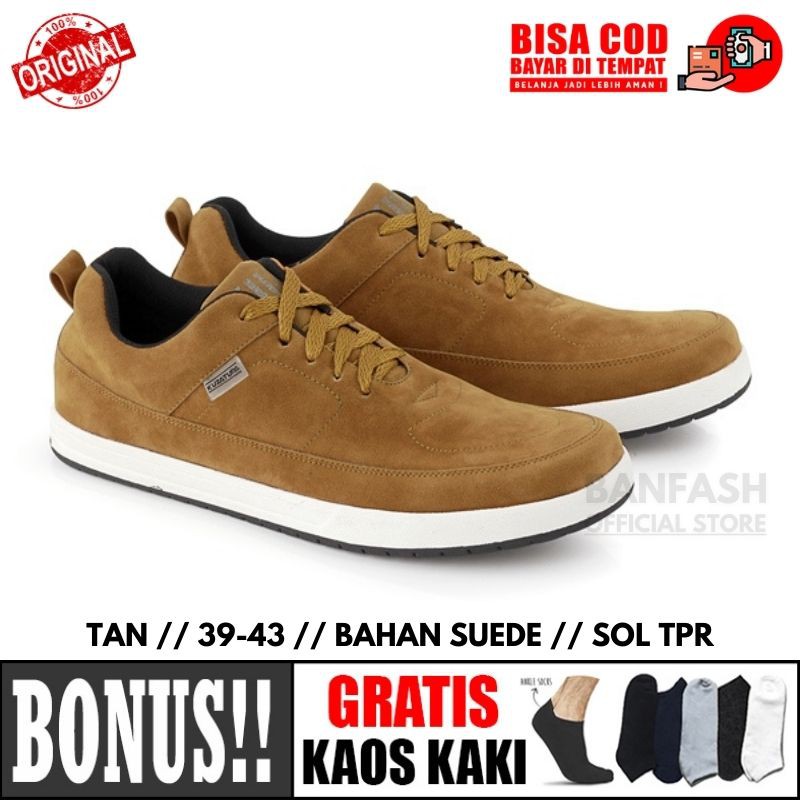 PROMO!!! Sepatu Sneaker Pria Murah Kuzatura - KSU 378-8