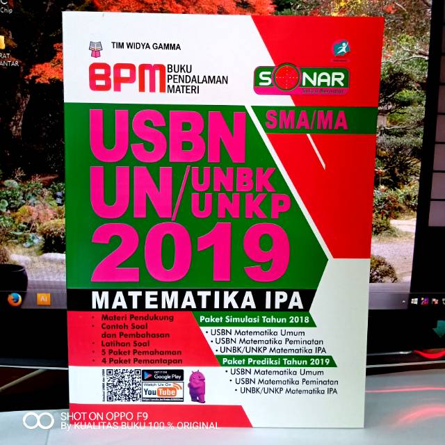 Buku Un Sma 2019 Bpm Usbn Un Unbk Unkp Matematika Ipa Shopee