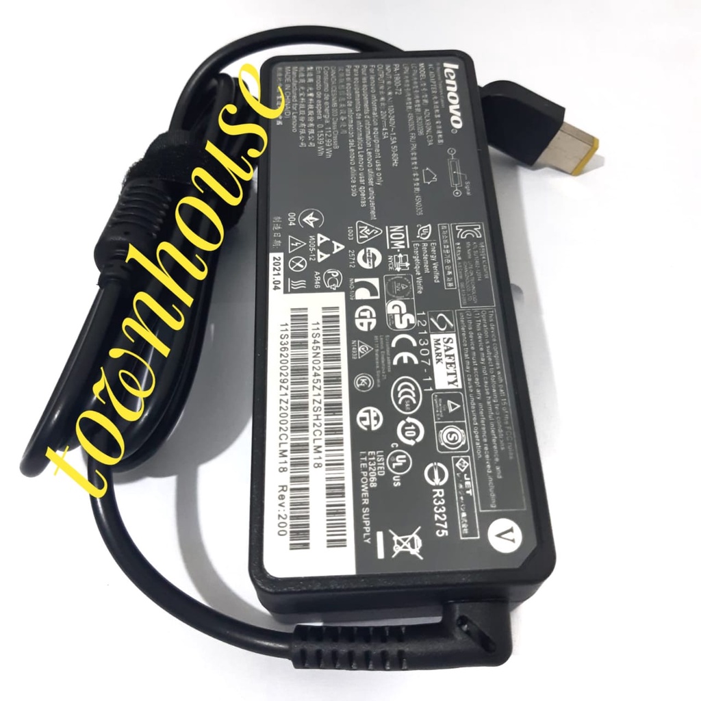 Adaptor Charger Laptop Lenovo E450 N20P X240 X260,Edge E440 E460 E431,P/N 45N0237 ADLX90NDC3A PA-1900-72 PA-1900-081