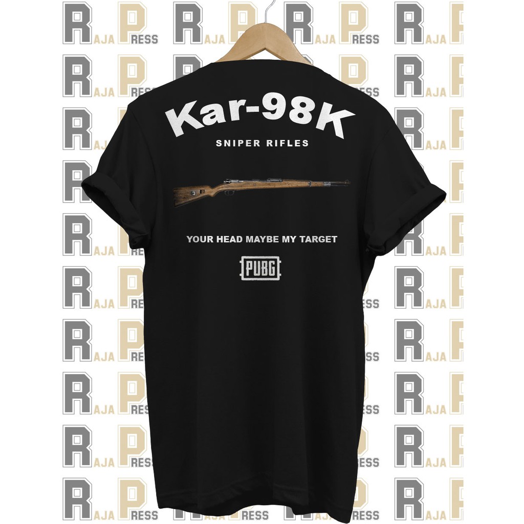 KAOS PUBG 09 / KAOS KEREN SENJATA PUBG KAR-98K -Edrhysport