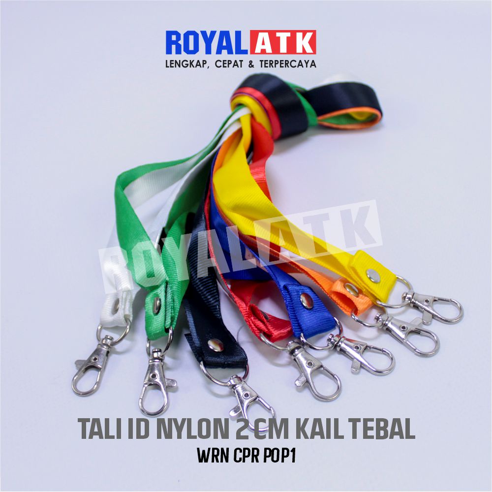 

Tali ID Nylon 2 Cm Kail Tebal Wrn Cpr Pop1