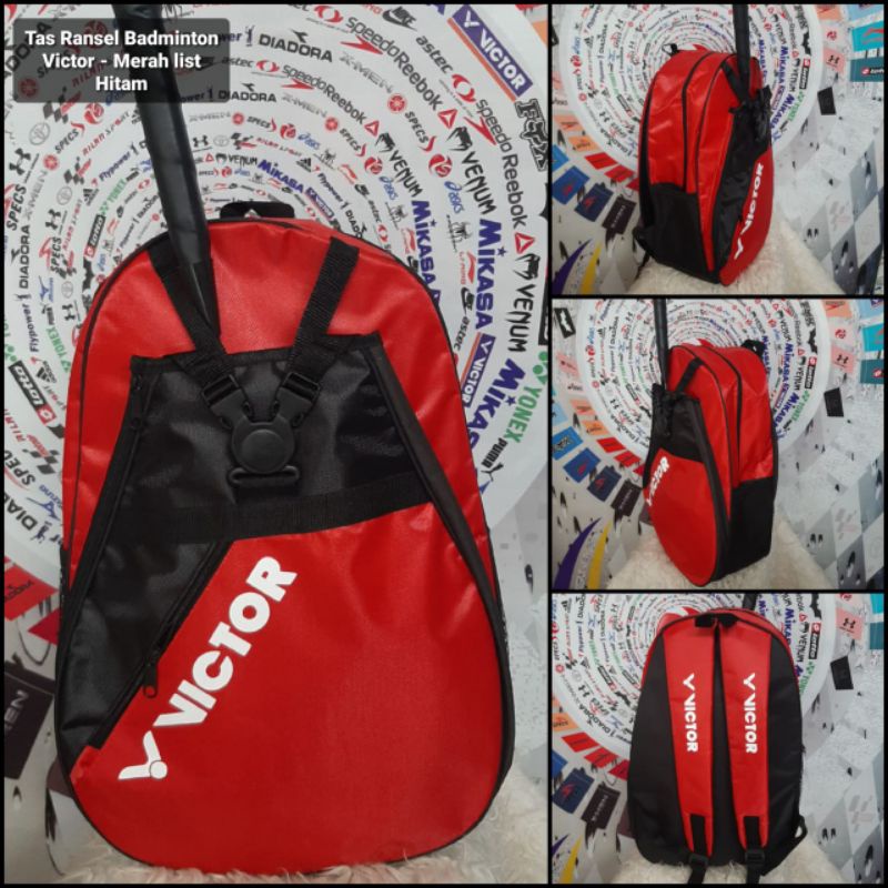 ⭐⭐⭐⭐⭐Tas badminton Victor  tas sepatu Victor ekonomis