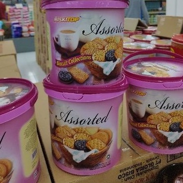 

biskitop ember assorted warna pink