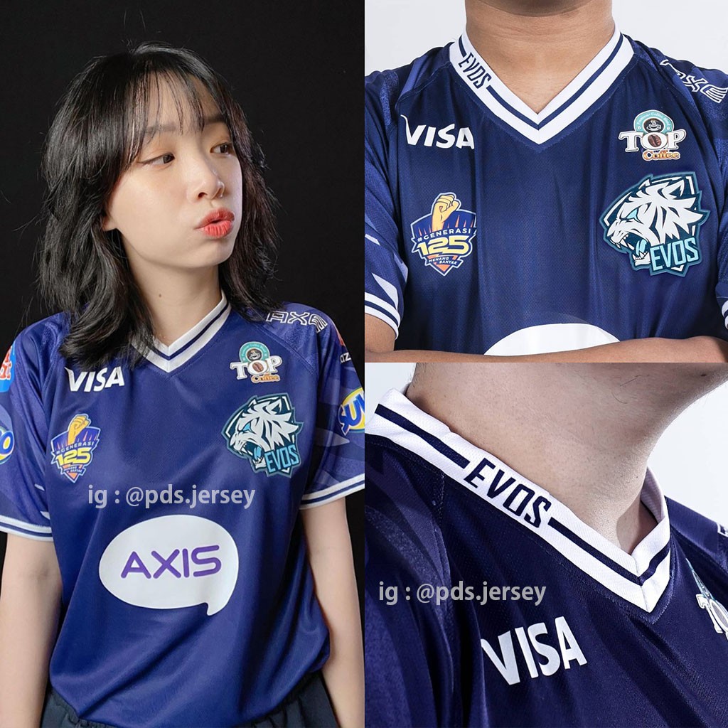 Jersey Evos 2021 Free Nickname Jersey Evos Esport Terbaru Gaming Mobile Legends Pubg Ff Dota2 Shopee Indonesia
