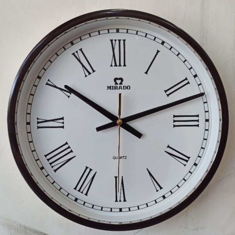 jam dinding antik klasik romawi mirado