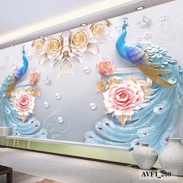Wallpaper Custom Murah - Wallpaper Dinding Custom Printing 3 Dimensi Terbaru