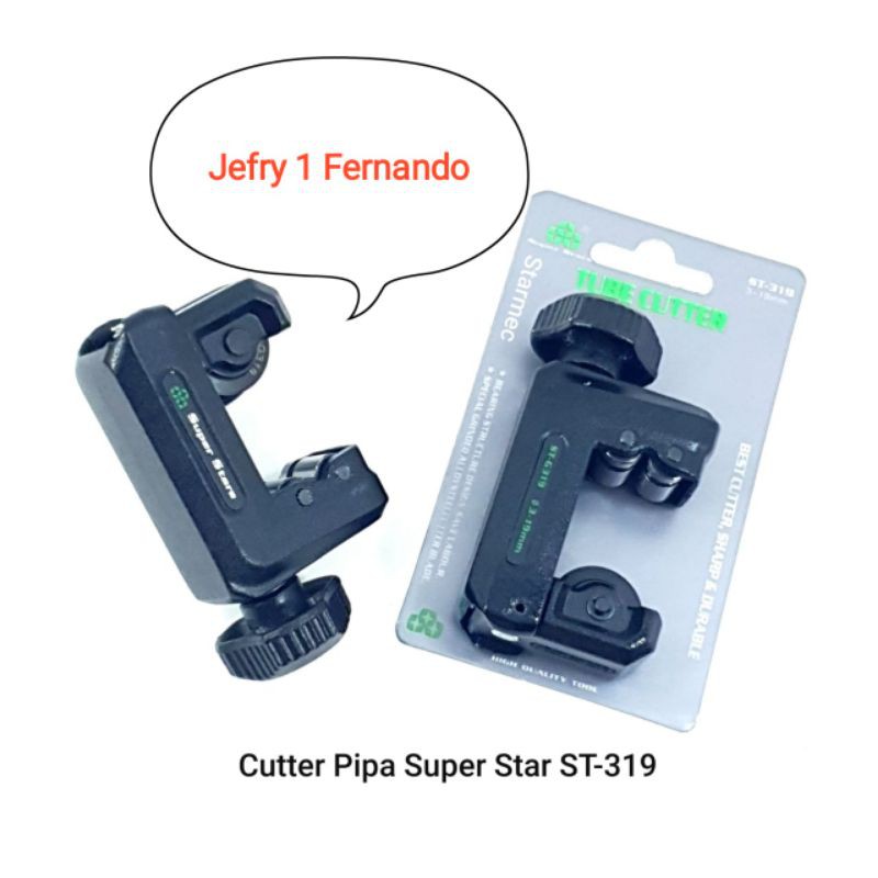 TUBE CUTTER PIPA AC MINI AC TOOL TUBING CUTTER TEMBAGA ST-319 SUPER HITAM STARMEC