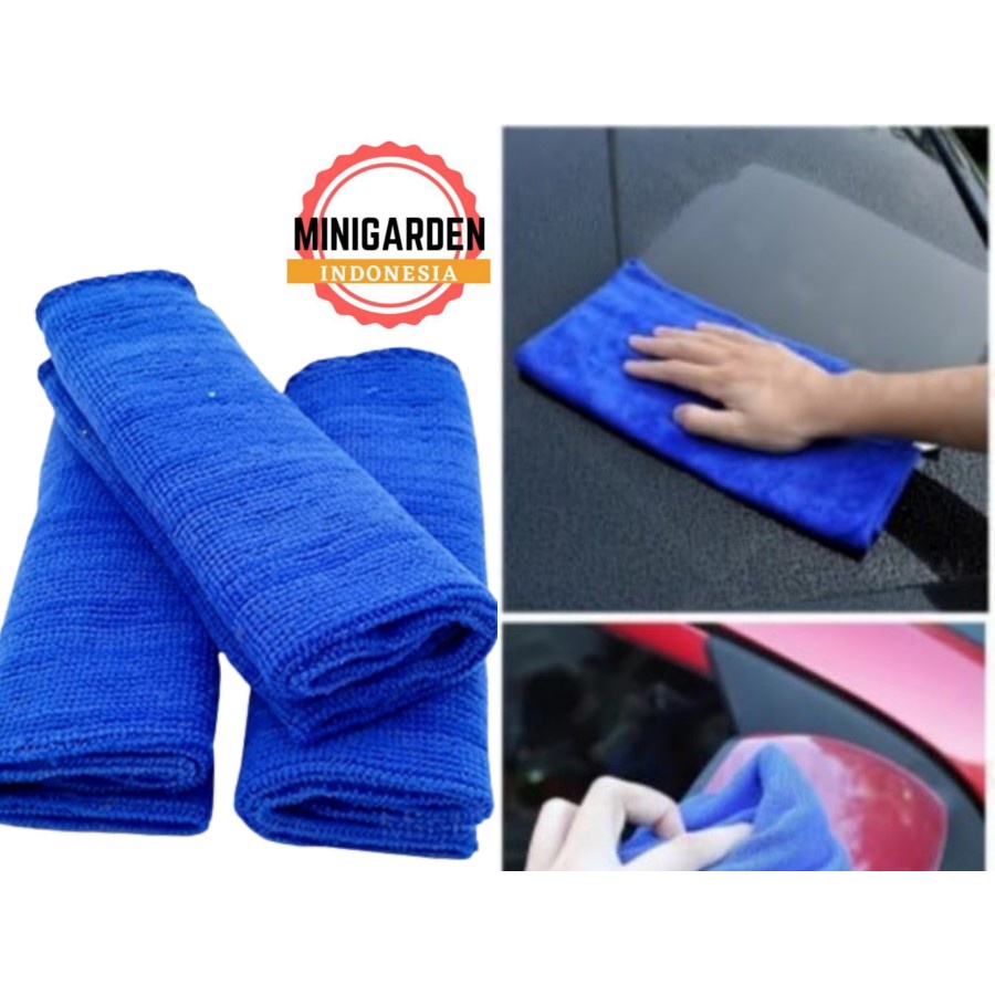 KAIN LAP MICRO FIBER 30 X 30 CM kain lap serat microfiber detailing