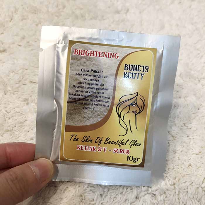 BRIGHTENING (KETIAK &amp; V) -Scrub 10g