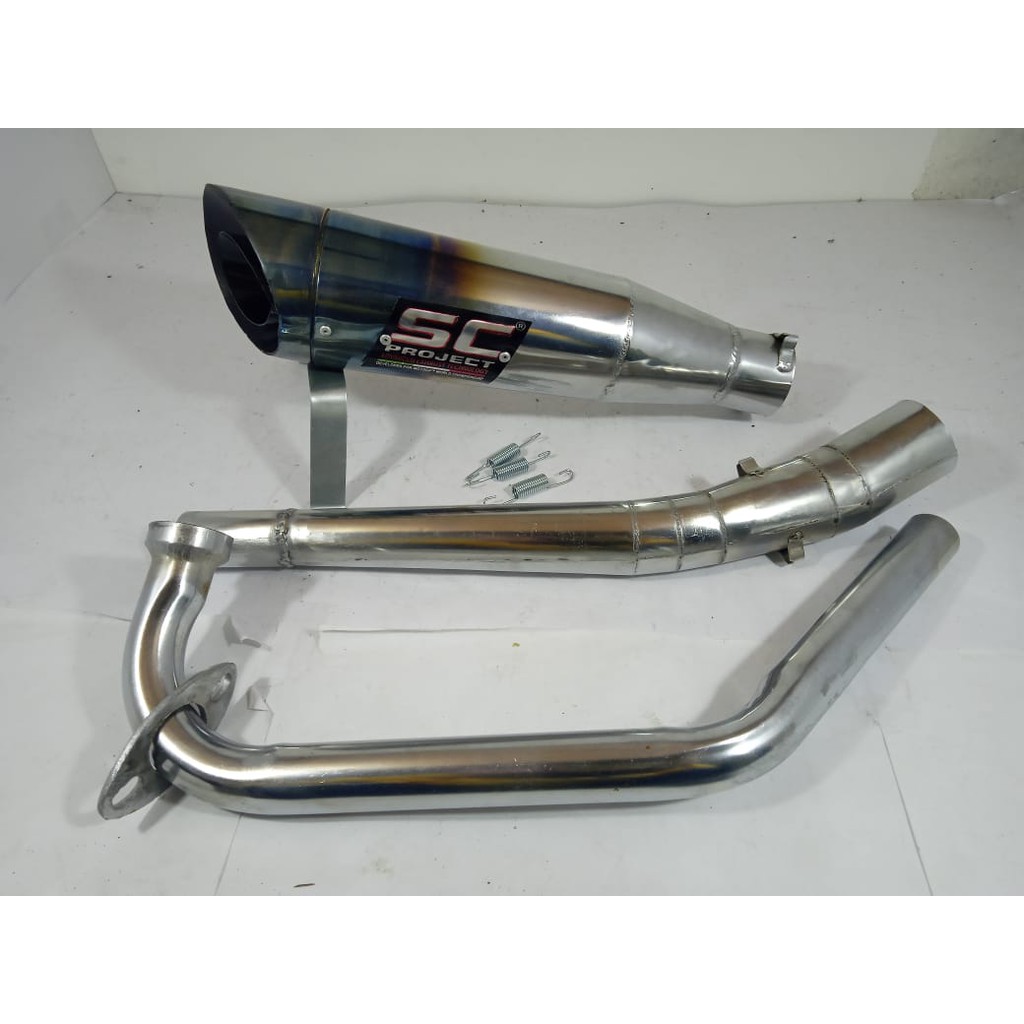 Knalpot SC Project S1 Bakar Satria FU