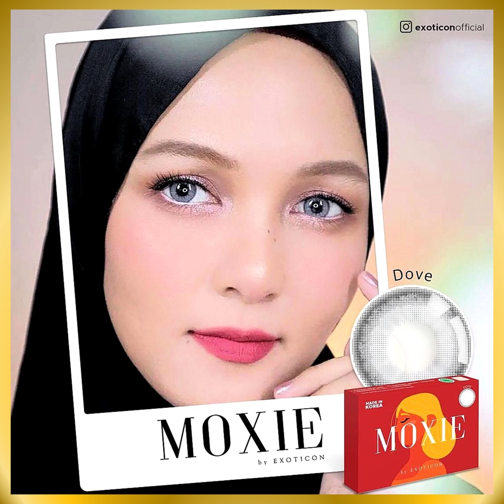 {BISA COD} SOFTLENS X2 MOXIE BY EXOTICON NORMAL &amp; MINUS -0.50 SD -2.00