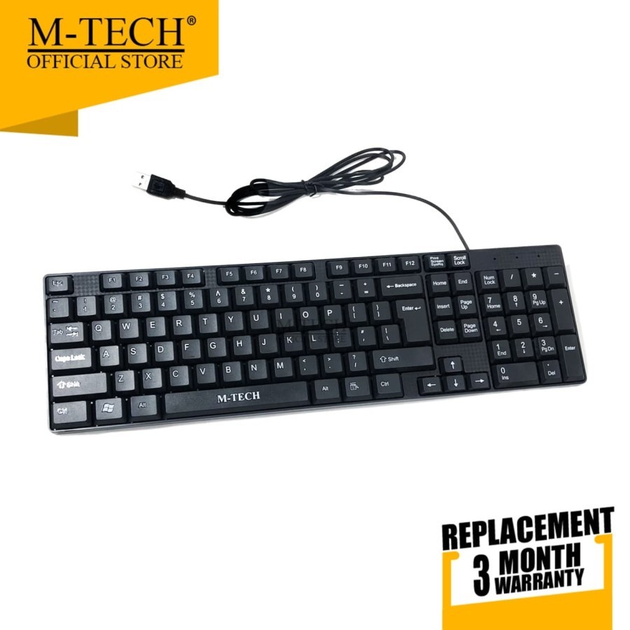 Keyboard USB M-tech STK-01  STK01 Standart