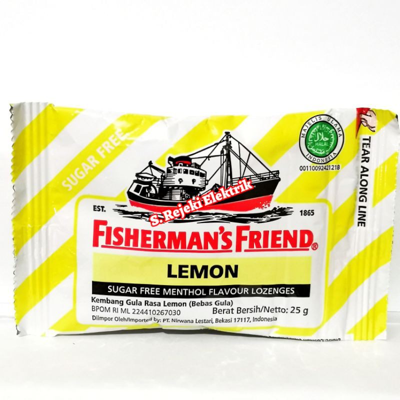 Fisherman Fishermans Friend Friends 25g Sweets Permen Aniseed Tokopedia Com Inkuiri Com