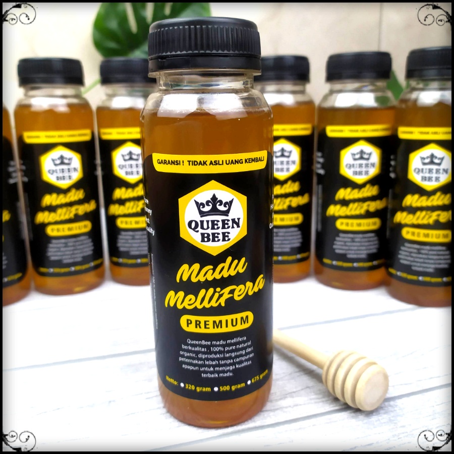

Madu Murni Asli 320 gram Ratunya Madu Mellifera Dorsata Natural Pure Raw Honey QUEEN BEE