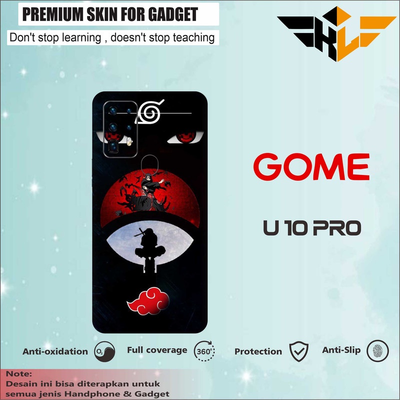 Beli 1 Geratis 1 SKIN HANDPHONE GOME U10 PRO  NARUTO