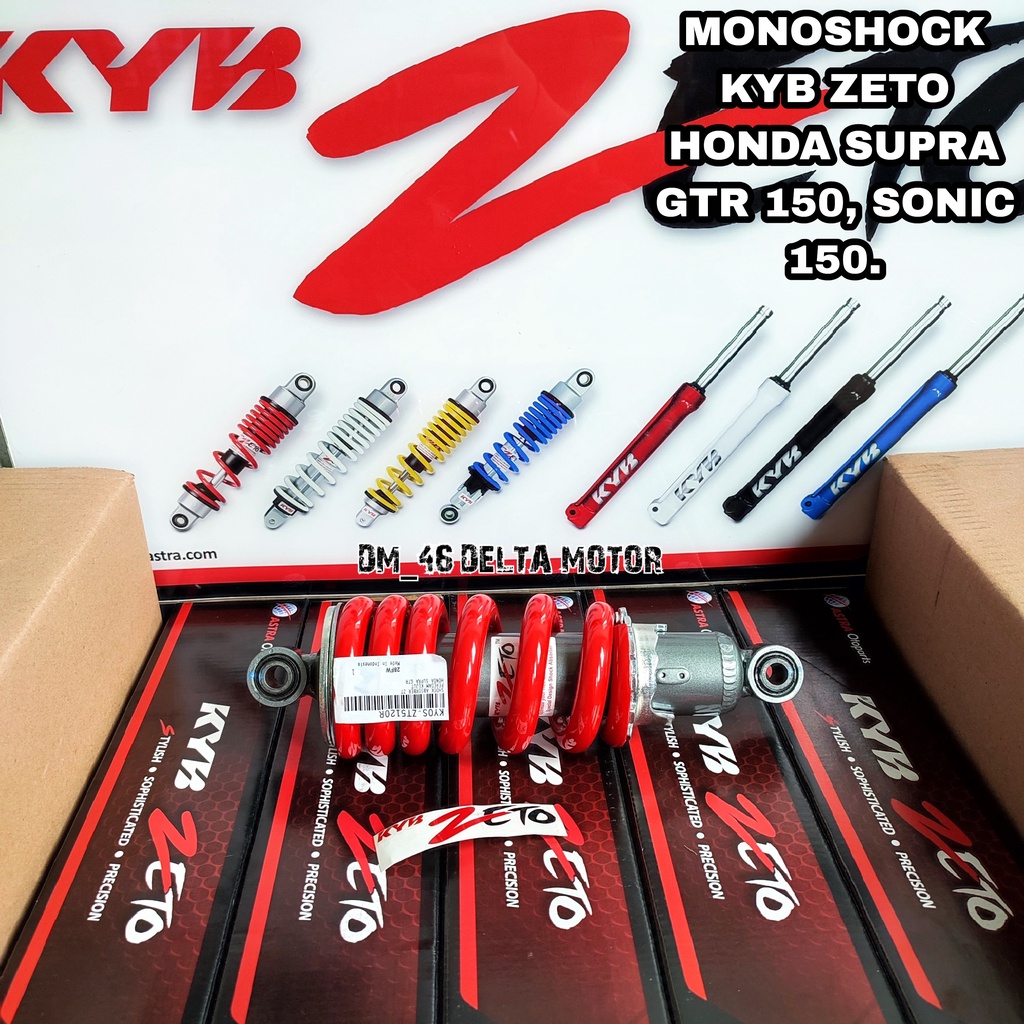 Shockbreaker Monoshock Kayaba Zeto S Series Spring Adjuster Supra Gtr 150 Pnp Sonic 150