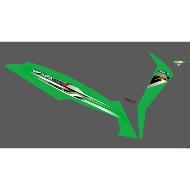 striping wave 125 I Helm in / Supra 125 X helm in