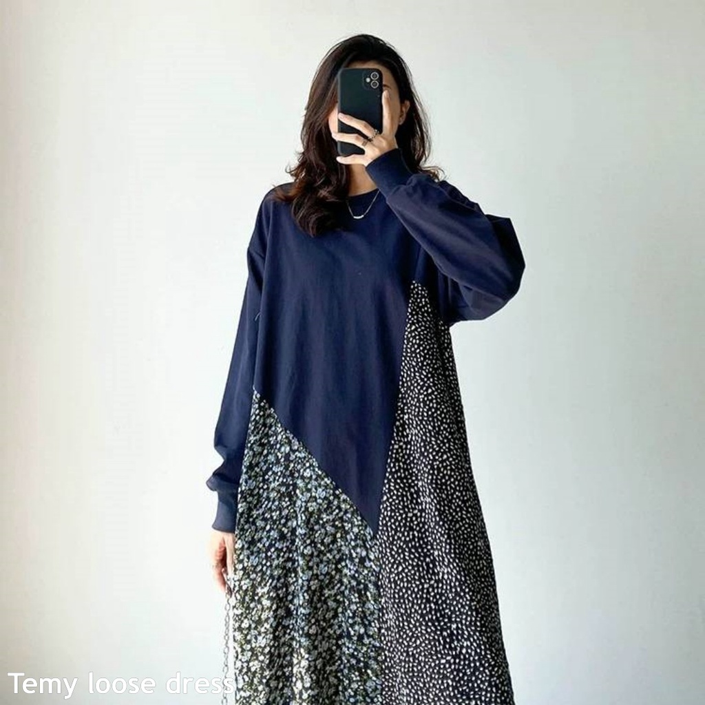 Temy loose dress - Thejanclothes