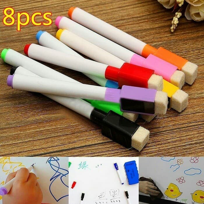 

Promo Mainan anak edukasi Spidol Marker white board spidol papan tulis Murah