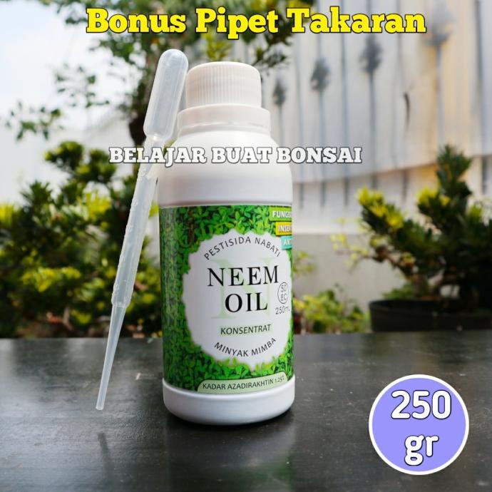 NEEM OIL MINYAK MIMBA 250ML PESTISIDA ORGANIK