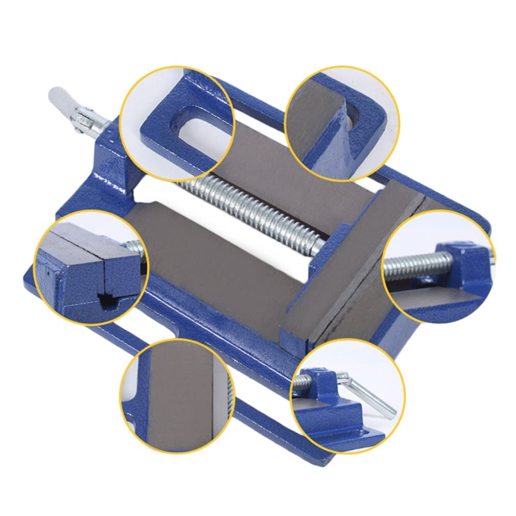 105MM-135MM drill press vise catok bor duduk ragum meja 4&quot; Tanggem Bor Duduk  Opening Size