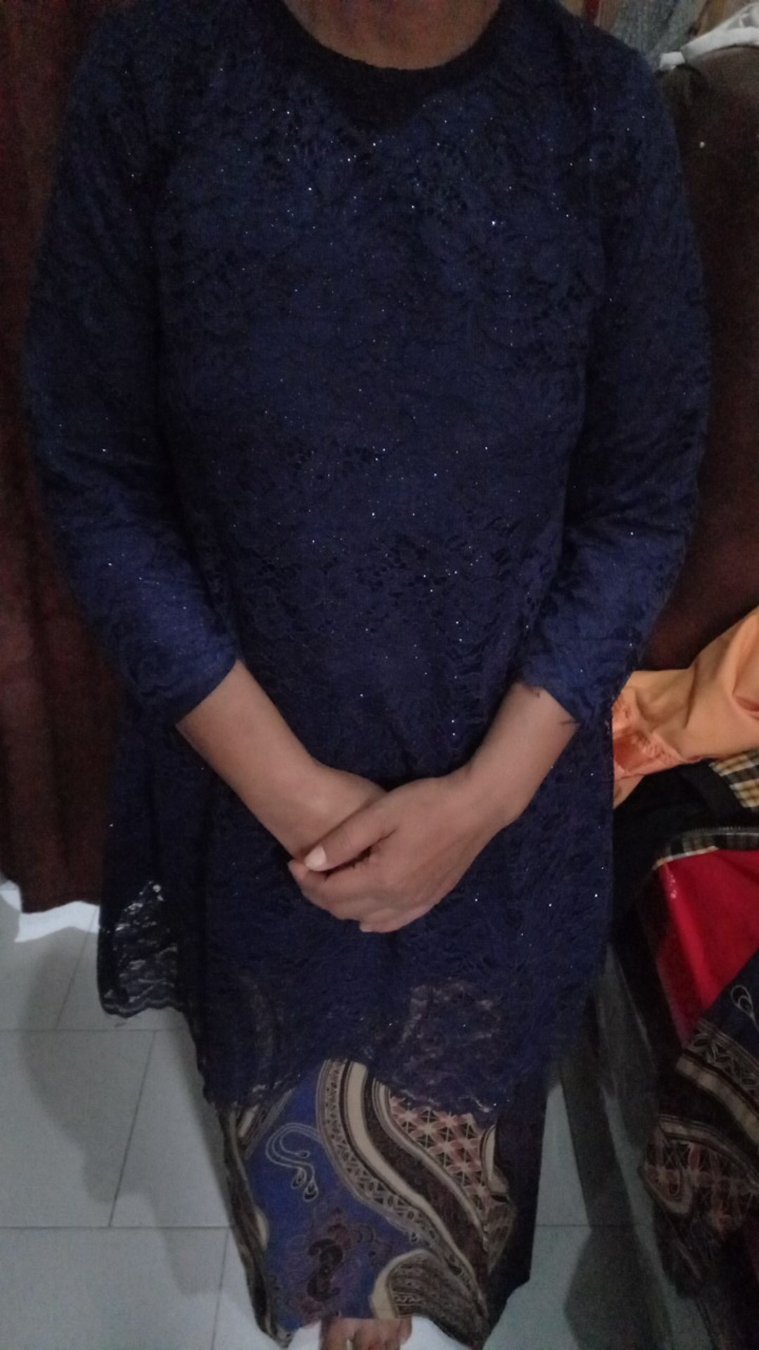 Couple Batik Yurika Nyk Batik Brokat Modern Free Selendang