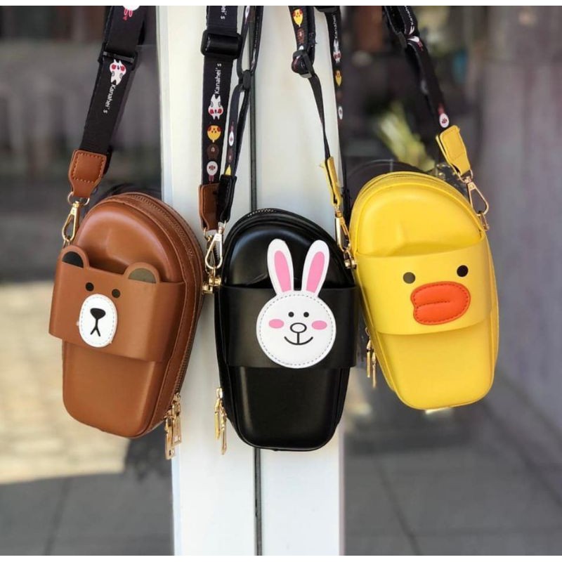 BEST SELLER  SALLY MINI BAG ORIGINAL JIMS HONEY TAS SELEMPANG WANITA KARAKTER IMPORT