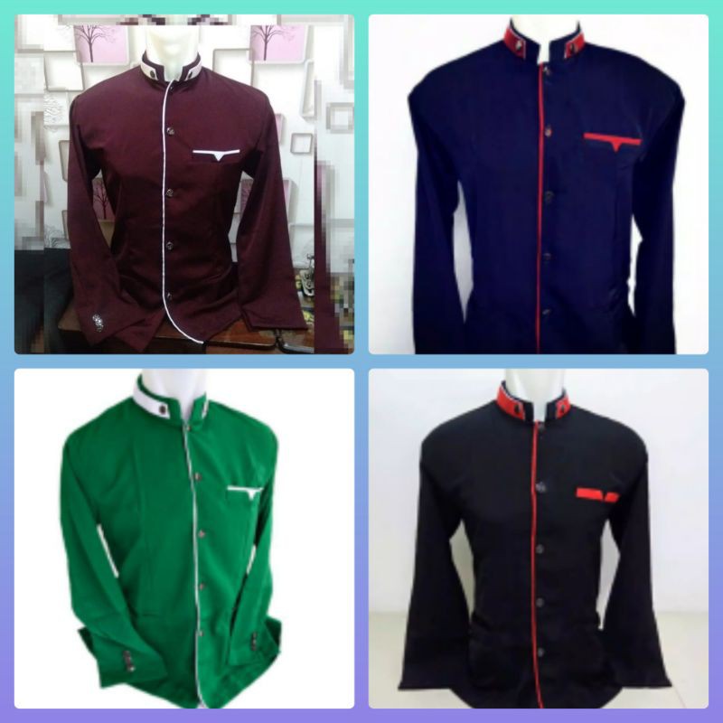 Jasko Polos | Jasko Merah marun | Jasko Hijau | Jasko Hitam | Jasko Navy | Jas Koko dewasa | Koko