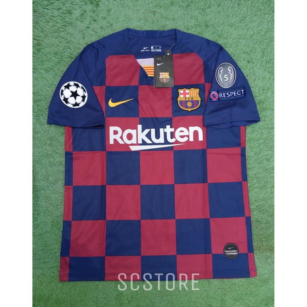 barcelona ucl jersey