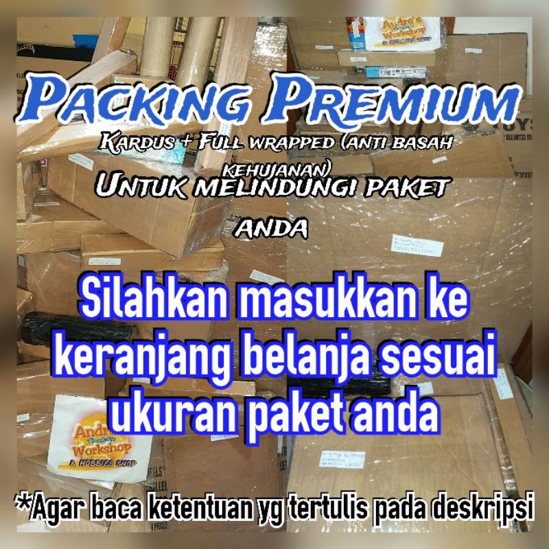 

Packing tambahan untuk pengaman paket yg dibeli silahkan pilih ukuran yg sesuai