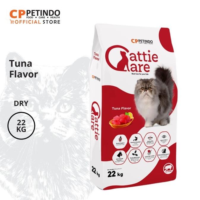 

[Gojek Only] Cppetindo Cattie Care Tuna Flavor Cat Food 22Kg
