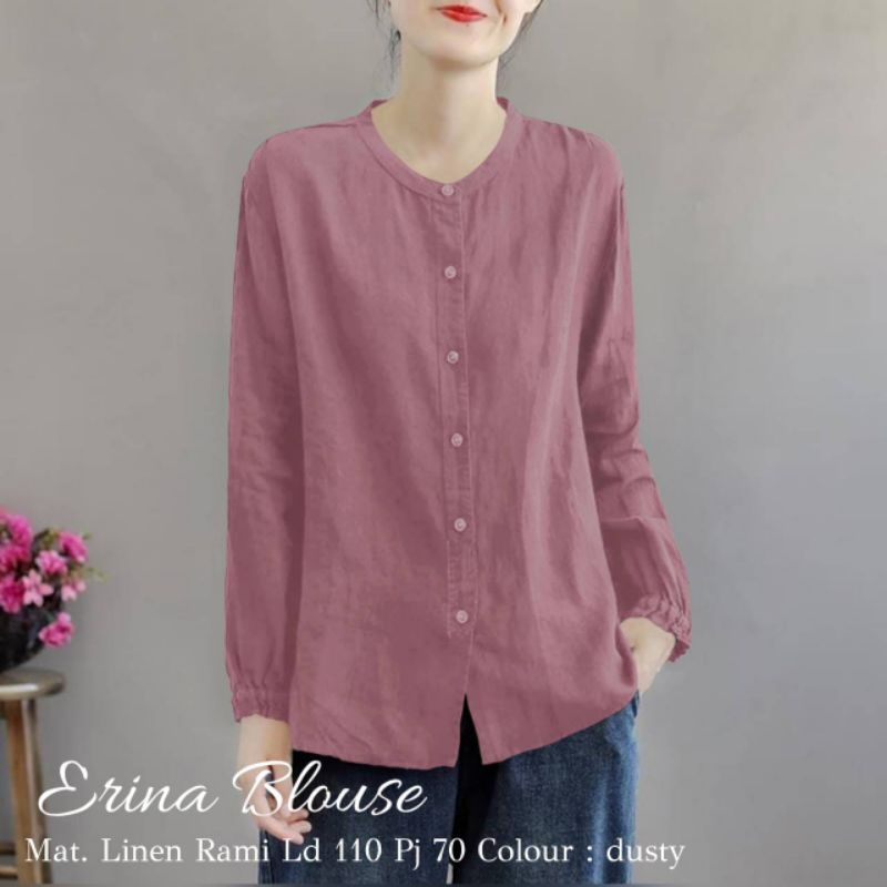 ERINA BLOUSE BAJU WANITA TERBARU