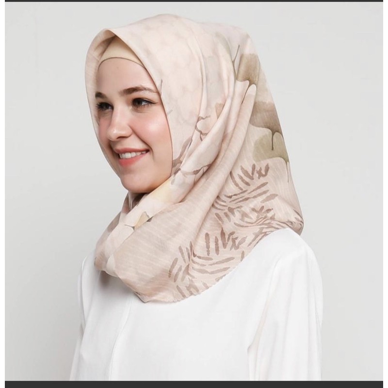 preloved buttonscarves ginkgo buttercream