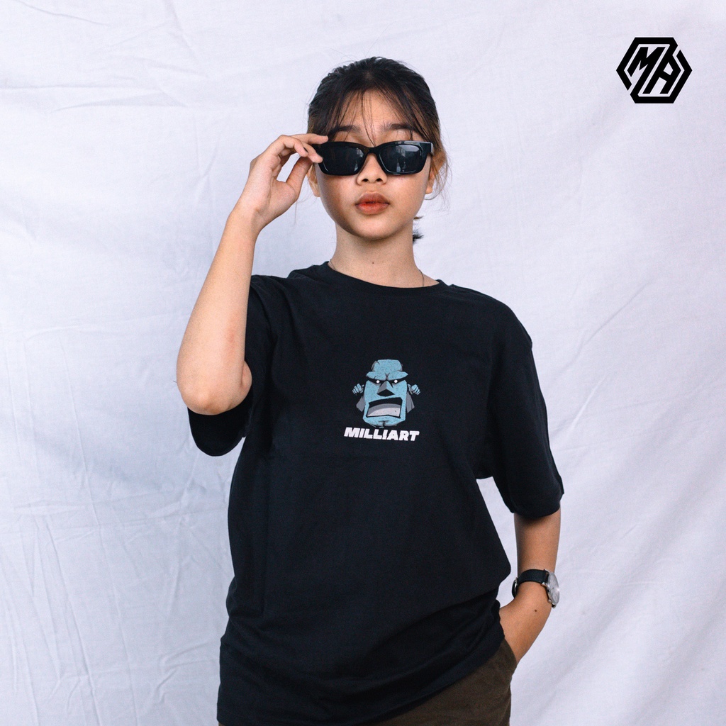 TSHIRT DIAM | KAOS MILLIART X RIZALMUK | DIAM