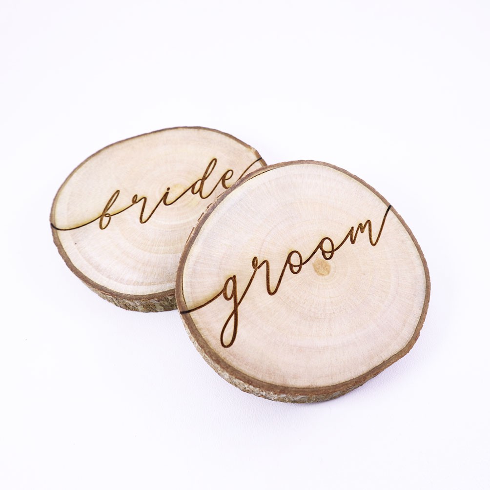 Nakayu Wedding Coaster | Bride Groom