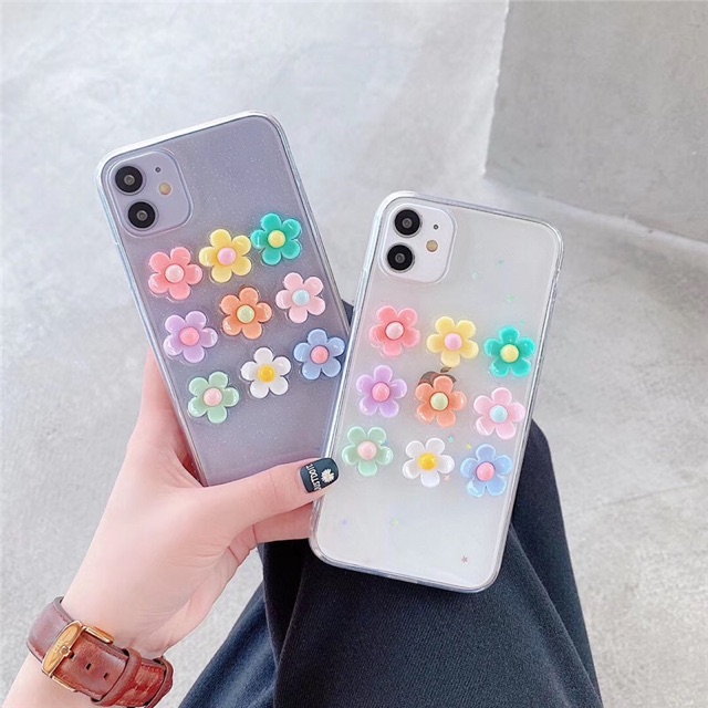 Flowery Case Samsung S22 S22plus S22 ultra S21 plus S20 S10 S9 S8 S7 S6 S5 edge M22 M33 A03 A03 Core