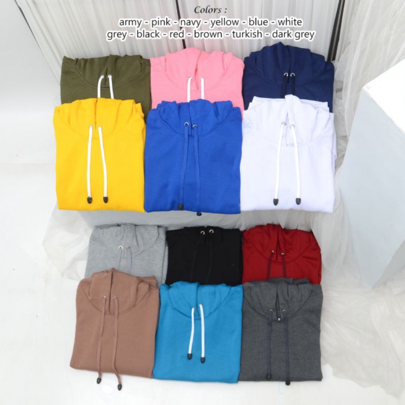 RFL Jaket Hoodie Jumper Sweater Polos Pria Wanita Unisex