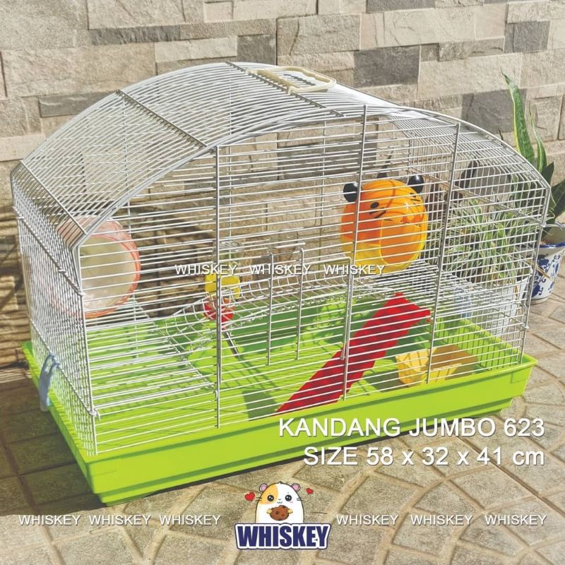 KANDANG HAMSTER JUMBO 623 FREE BUBLEWRAP DAN KARDUS