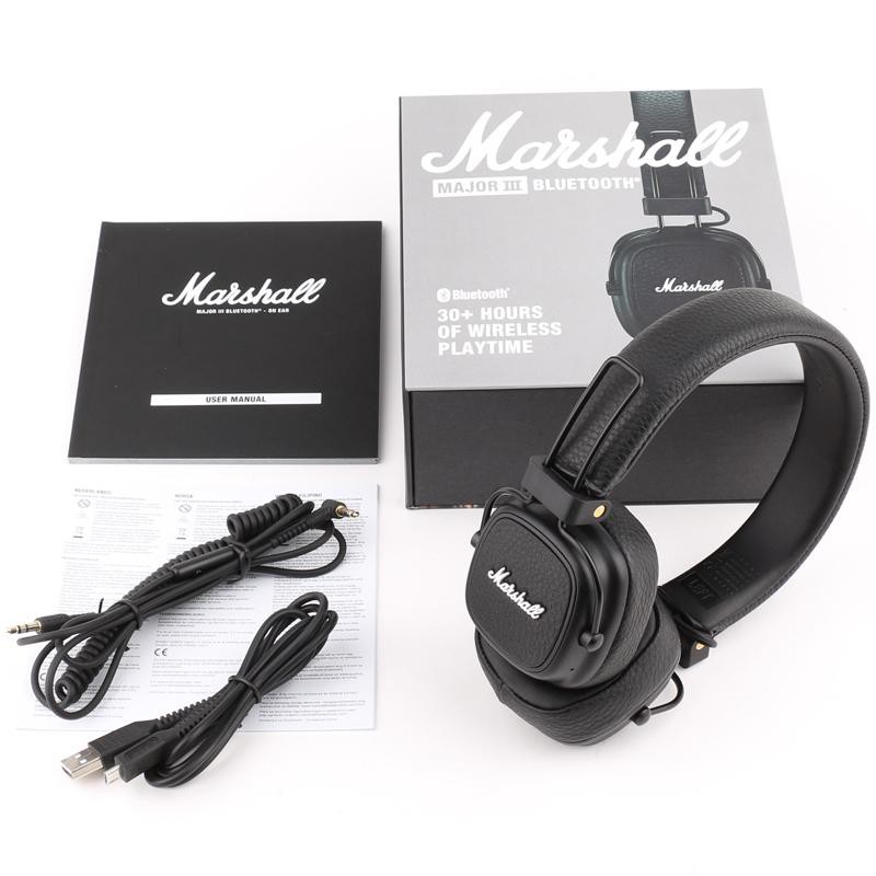 Marshall Major III Bluetooth APTX Major 3 Wireless On Ear Headphones