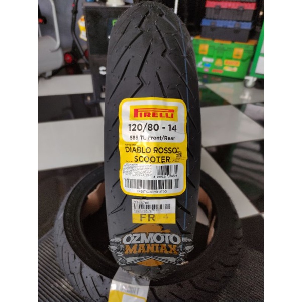 Ban Pirelli Diablo Rosso Scooter 120/80-14